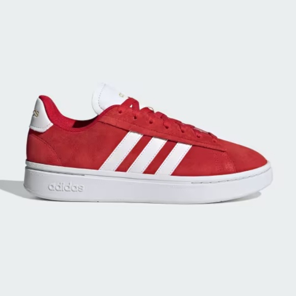 adidas suede red